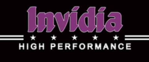 Invidia ***** HIGH PERFORMANCE Logo (EUIPO, 29.08.2008)