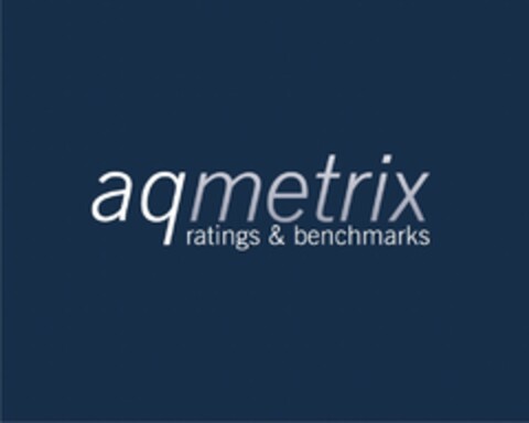 AQMETRIX RATINGS & BENCHMARKS Logo (EUIPO, 04/05/2010)