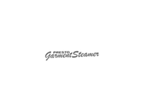 PRESTO GarmentSteamer Logo (EUIPO, 02.12.2011)