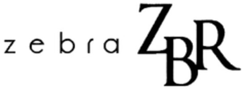 ZEBRA ZBR Logo (EUIPO, 05.04.2012)