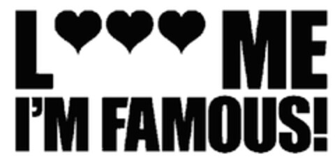 L ME I'M FAMOUS! Logo (EUIPO, 25.09.2012)