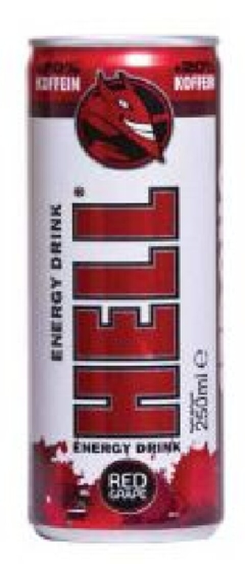 HELL Energy Drink Red Grape Logo (EUIPO, 14.01.2013)