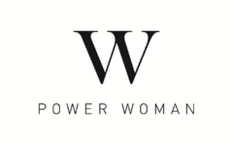 W POWER WOMAN Logo (EUIPO, 29.11.2013)