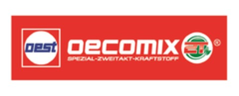 OEST OECOMIX 2T Spezial-Zweitakt-Kraftstoff Logo (EUIPO, 06.03.2014)