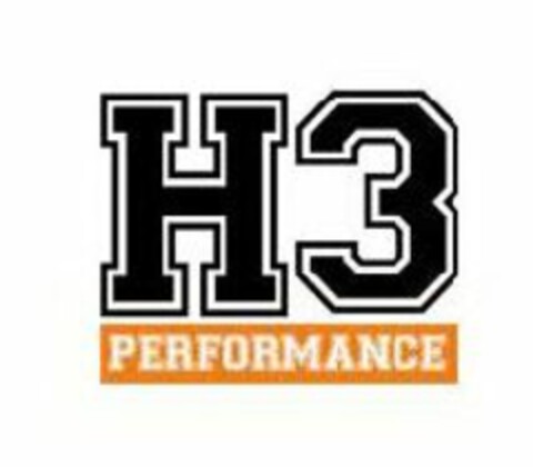 H3 PERFORMANCE Logo (EUIPO, 07/04/2014)