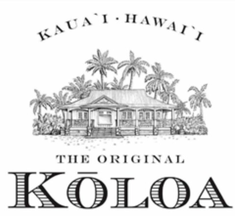 KAUA'I HAWAI'I THE ORIGINAL KOLOA Logo (EUIPO, 12.06.2019)
