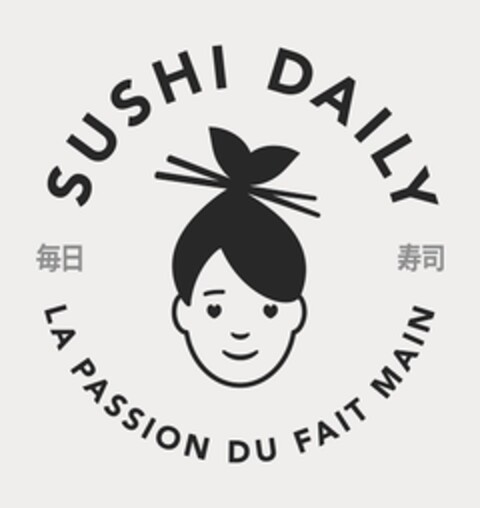 SUSHI DAILY LA PASSION DU FAIT MAIN Logo (EUIPO, 05/22/2020)