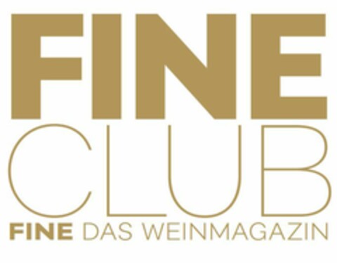 FINE CLUB FINE DAS WEINMAGAZIN Logo (EUIPO, 07/21/2020)