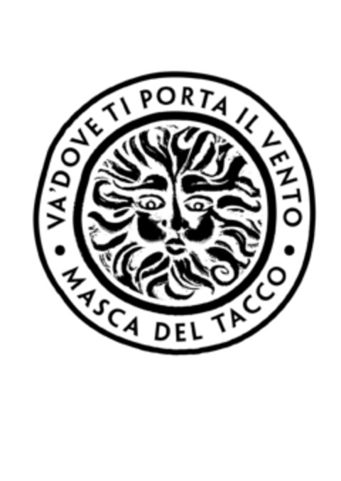 VA' DOVE TI PORTA IL VENTO MASCA DEL TACCO Logo (EUIPO, 28.01.2021)
