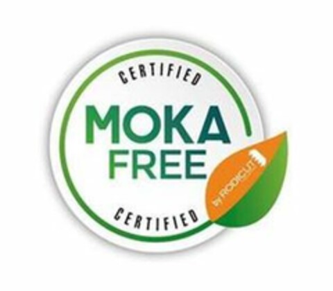 CERTIFIED MOKA FREE CERTIFIED BY RODICUT Logo (EUIPO, 03.02.2021)
