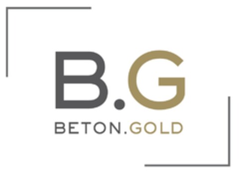 B.G BETON.GOLD Logo (EUIPO, 05/21/2021)