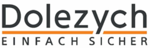 Dolezych EINFACH SICHER Logo (EUIPO, 26.08.2022)