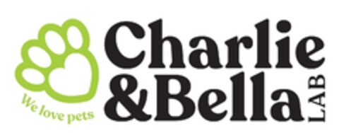 Charlie & Bella LAB We love pets Logo (EUIPO, 08.03.2023)