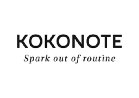 ΚΟΚΟΝΟΤΕ SPARK OUT OF ROUTINE Logo (EUIPO, 01.03.2024)