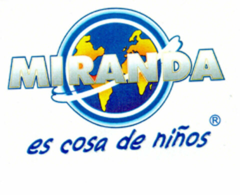 MIRANDA es cosa de niños. Logo (EUIPO, 07/10/1997)
