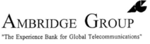 AMBRIDGE GROUP "The Experience Bank for Global Telecommunications" Logo (EUIPO, 27.08.1998)