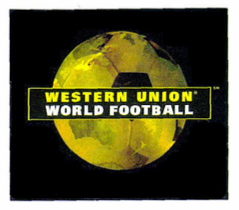 WESTERN UNION WORLD FOOTBALL Logo (EUIPO, 05.01.1999)