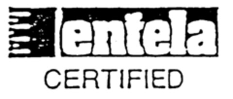 entela CERTIFIED Logo (EUIPO, 16.08.1999)