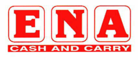 ENA CASH AND CARRY Logo (EUIPO, 03.04.2002)