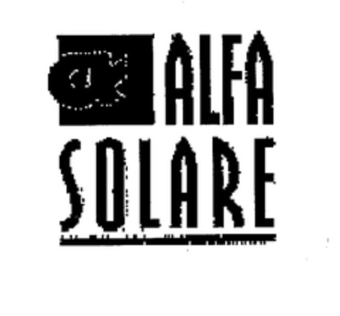 ALFA SOLARE Logo (EUIPO, 22.04.2002)