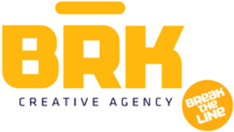 BRK CREATIVE AGENCY BREAK THE LINE Logo (EUIPO, 17.05.2007)