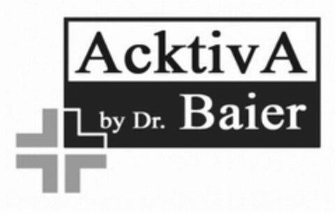 AcktivA by Dr. Baier Logo (EUIPO, 11/13/2007)