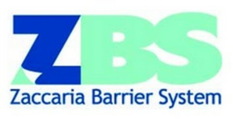 ZBS Zaccaria Barrier System Logo (EUIPO, 10.01.2008)