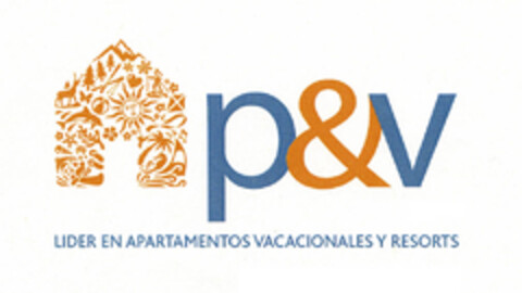 P&V lider en apartamentos vacacionales y resorts Logo (EUIPO, 14.01.2008)