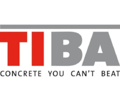 TIBA Concrete you can't beat Logo (EUIPO, 27.10.2010)