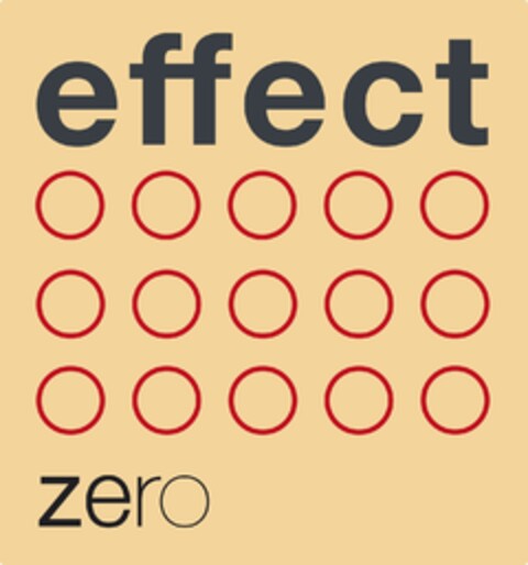 effect zero Logo (EUIPO, 21.06.2012)