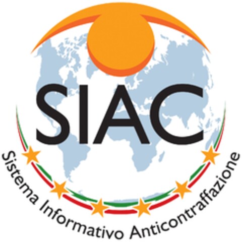 SIAC Sistema Informativo Anticontraffazione Logo (EUIPO, 08.08.2013)