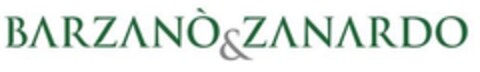Barzanò & Zanardo Logo (EUIPO, 24.01.2014)