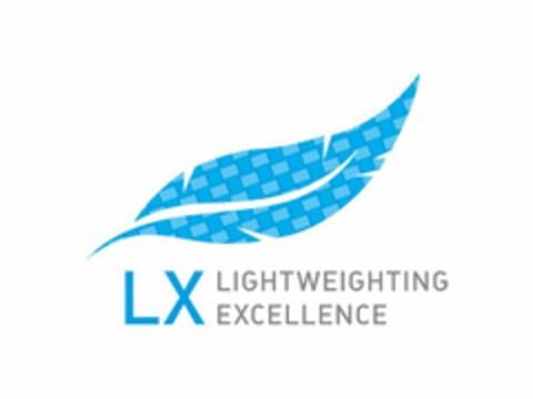 LX LIGHTWEIGHTING EXCELLENCE Logo (EUIPO, 17.08.2015)