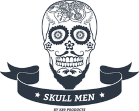 SKULL MEN BY K89 PRODUCTS Logo (EUIPO, 01.03.2018)