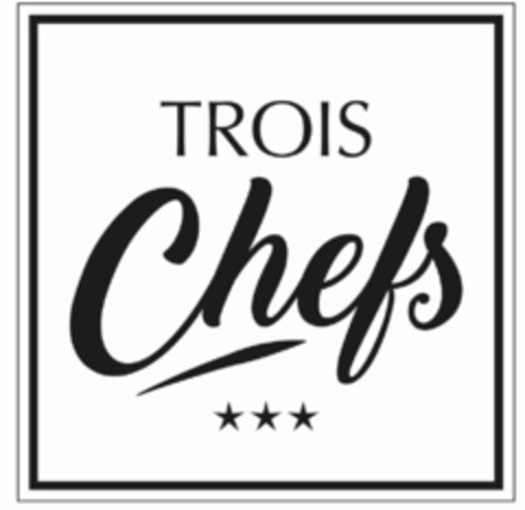 TROIS CHEFS Logo (EUIPO, 07.02.2020)