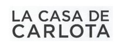 LA CASA DE CARLOTA Logo (EUIPO, 15.10.2020)