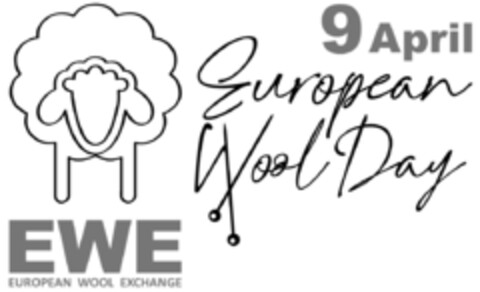 9 April European Wool Day EWE EUROPEAN WOOL EXCHANGE Logo (EUIPO, 20.10.2021)