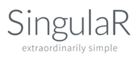 SINGULAR EXTRAORDINARILY SIMPLE Logo (EUIPO, 12.11.2021)