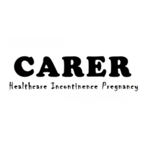 CARER HEALTHCARE INCONTINENCE PREGNANCY Logo (EUIPO, 02/17/2022)