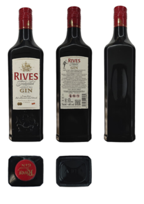 RIVES TRIDISTILLED LONDON DRY GIN Logo (EUIPO, 13.11.2023)