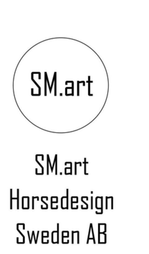 SM.art SM.art Horsedesign Sweden AB Logo (EUIPO, 29.11.2023)