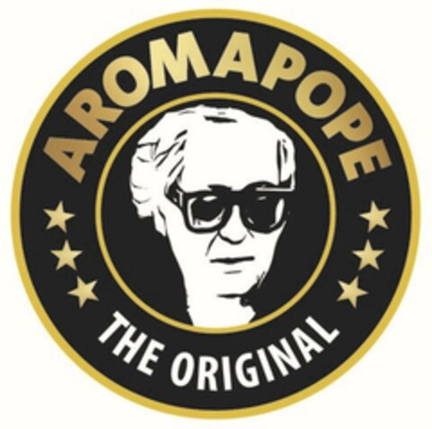 AROMA POPE   THE ORIGINAL Logo (EUIPO, 01/29/2024)