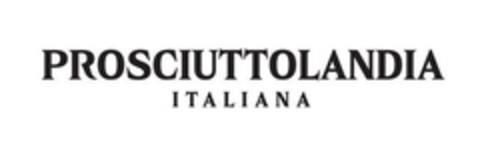 PROSCIUTTOLANDIA ITALIANA Logo (EUIPO, 10/30/2024)