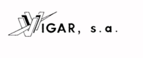 VIGAR, S.A. Logo (EUIPO, 04/01/1996)