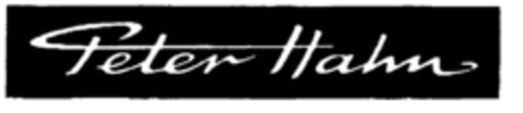 PETER HAHN Logo (EUIPO, 18.04.1996)
