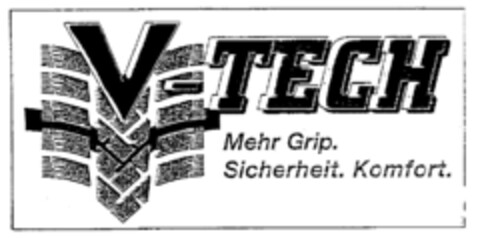 V TECH Mehr Grip. Sicherheit. Komfort. Logo (EUIPO, 01.07.1996)