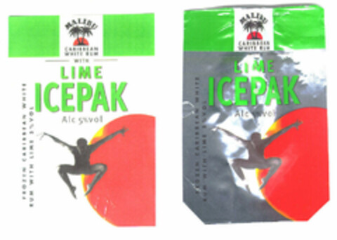 MALIBU LIME ICEPAK Logo (EUIPO, 10/23/1996)