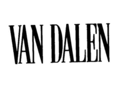 VAN DALEN Logo (EUIPO, 28.03.1997)