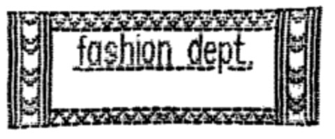 fashion dept. Logo (EUIPO, 19.05.1998)