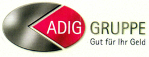 ADIG GRUPPE Gut für Ihr Geld Logo (EUIPO, 08/19/1998)